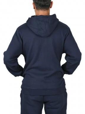 Nautica Helder FZ Hoody férfi kapucnis pulóver sötétkék színben 3