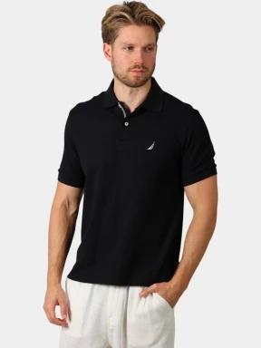 Nautica Cabin Polo Shirt férfi galléros póló fekete színben 1