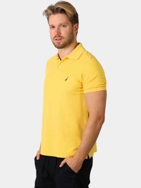 Nautica Cast Polo Shirt férfi galléros póló sárga színben 3