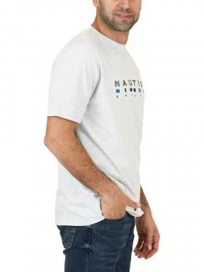 Nautica Noah T-Shirt férfi rövid ujjú póló fehér színben 3