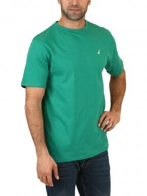 Nautica Pelly T-shirt férfi rövid ujjú póló zöld színben 1