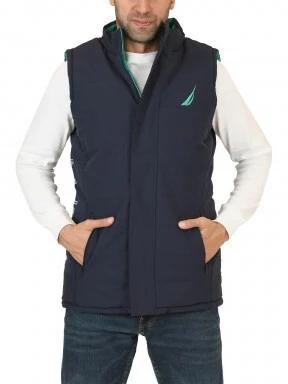 Nautica Tamar Reversible Gilet férfi mellény kék színben 1