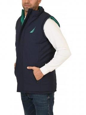 Nautica Tamar Reversible Gilet férfi mellény kék színben 3