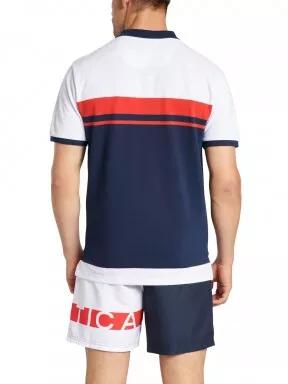 Nautica Ravi Polo Shirt férfi galléros póló sötétkék színben 3