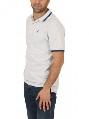 Nautica Platte Polo Shirt férfi galléros póló fehér színben 3