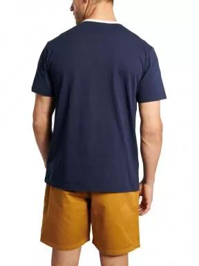 Nautica Navi T-Shirt férfi rövid ujjú póló sötétkék színben 3
