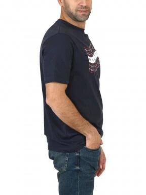 Nautica Ash T-Shirt férfi rövid ujjú póló sötétkék színben 3