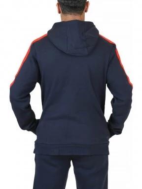 Nautica Teton OH Hoody férfi kapucnis pulóver sötétkék színben 3