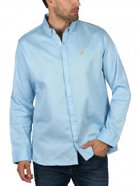 Nautica Tidwell LS Shirt férfi hosszú ujjú ing világoskék színben 1
