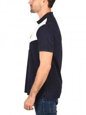 Nautica Buck Polo Shirt férfi galléros póló sötétkék színben 3