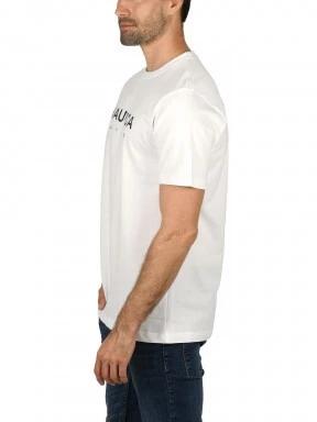 Nautica Jax T-Shirt férfi rövid ujjú póló fehér színben 3