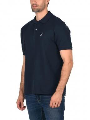 Nautica Maddox Polo Shirt férfi galléros póló sötétkék színben 1