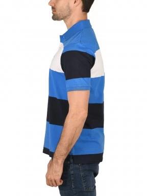 Nautica Dash Polo Shirt férfi galléros póló kék színben 3