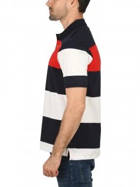 Nautica Dash Polo Shirt férfi galléros póló sötétkék színben 3