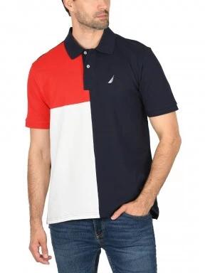 Nautica Jaxson Polo Shirt férfi galléros póló sötétkék színben 1