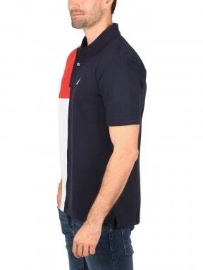 Nautica Jaxson Polo Shirt férfi galléros póló sötétkék színben 3