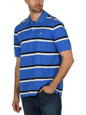 Nautica Brennan Polo Shirt férfi galléros póló kék színben 1
