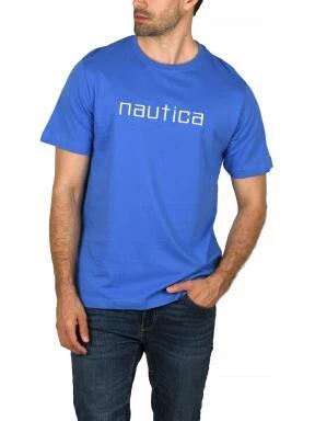 Nautica Kit T-Shirt férfi rövid ujjú póló kék színben 1