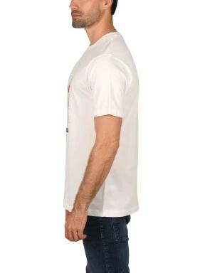 Nautica Cabot T-Shirt férfi rövid ujjú póló fehér színben 3