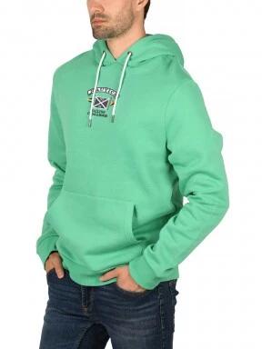 Nautica Vancouver OH Hoody férfi kapucnis pulóver zöld színben 1