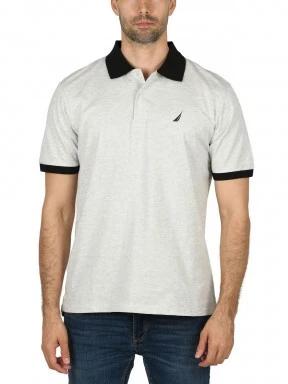Nautica Elgar Polo Shirt férfi galléros póló szürke színben 1