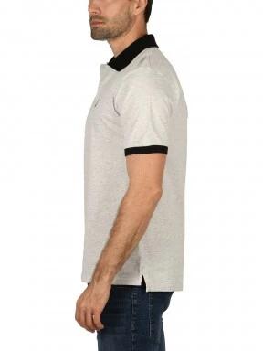 Nautica Elgar Polo Shirt férfi galléros póló szürke színben 3