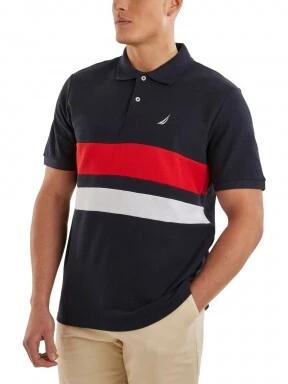 Nautica Holt Polo Shirt férfi rövid ujjú póló sötétkék színben 1