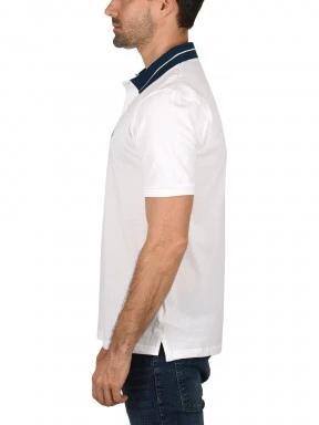 Nautica Rogan Polo Shirt férfi galléros póló fehér színben 3