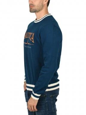 Nautica Tatum Sweatshirt férfi pulóver kék színben 3