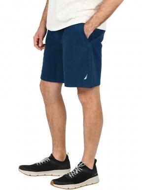 Nautica Keegan Fleece Short férfi rövidnadrág kék színben 3