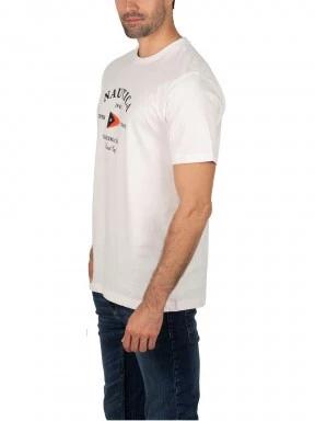 Nautica Erith T-Shirt férfi rövid ujjú póló fehér színben 3