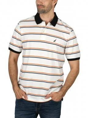 Nautica Arif Polo Shirt férfi galléros póló fehér színben 1