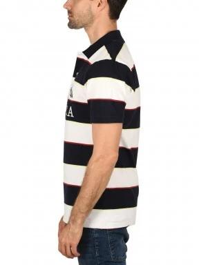 Nautica Murdock Polo Shirt férfi galléros póló sötétkék színben 3