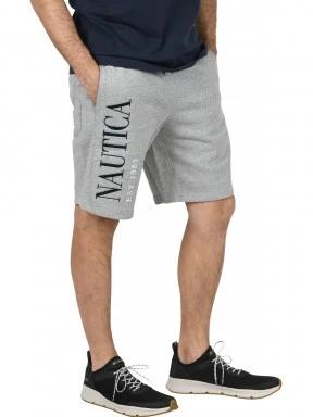 Nautica Locust Fleece Short férfi rövidnadrág szürke színben 3