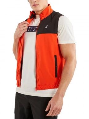 Nautica Knott Gilet férfi mellény narancssárga színben 1