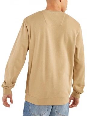 Nautica Brayden Sweatshirt férfi pulóver barna színben 3