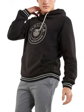 Nautica Hyde OH Hoody férfi kapucnis pulóver fekete színben 1