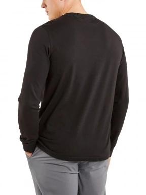 Nautica Jemeson LS T-Shirt férfi hosszú ujjú póló fekete színben 3