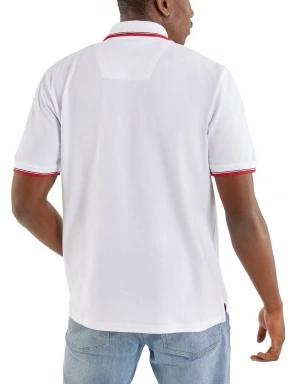 Nautica Sven Polo Shirt férfi rövid ujjú póló fehér színben 3