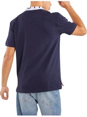 Nautica Braxton Polo Shirt férfi galléros póló sötétkék színben 3