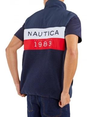 Nautica Cruz Gilet férfi mellény sötétkék színben 3