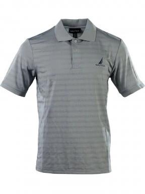Nautica Leonard Polo Shirt férfi galléros póló szürke színben 1