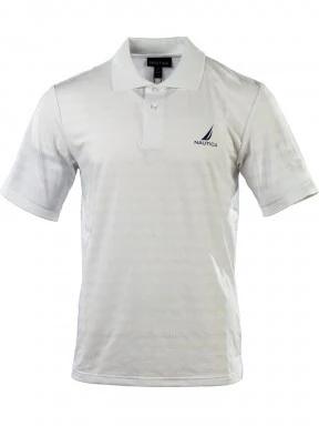 Nautica Leonard Polo Shirt férfi galléros póló fehér színben 1