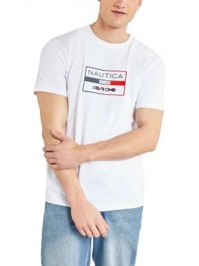 Nautica Alves T-Shirt férfi rövid ujjú póló fehér színben 1