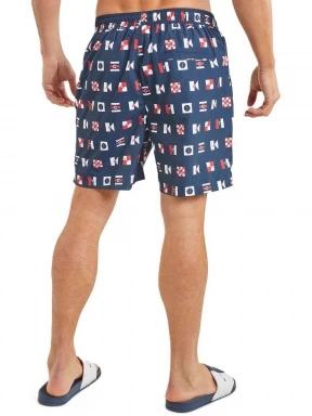 Nautica Kinloss 6” Swim Short férfi beach short sötétkék színben 3
