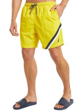 Nautica Grampian 6” Swim Short férfi beach short sárga színben 1