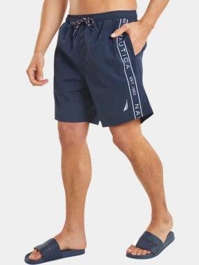 Nautica Sigmund 6” Swim Short férfi fürdőnadrág sötétkék színben 1