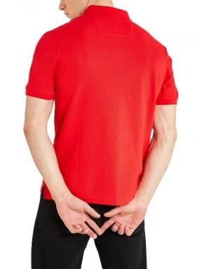 Nautica Connolly Polo Shirt férfi galléros póló piros színben 3