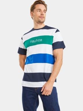 Nautica Dakari T-Shirt férfi rövid ujjú póló fehér színben 1