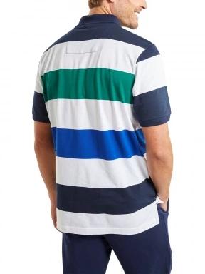 Nautica Franco Polo Shirt férfi galléros póló sötétkék színben 3
